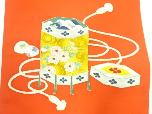 JAPANESE KIMONO / ANTIQUE NAGOYA OBI / SILK / SHIOZE / BUCKET